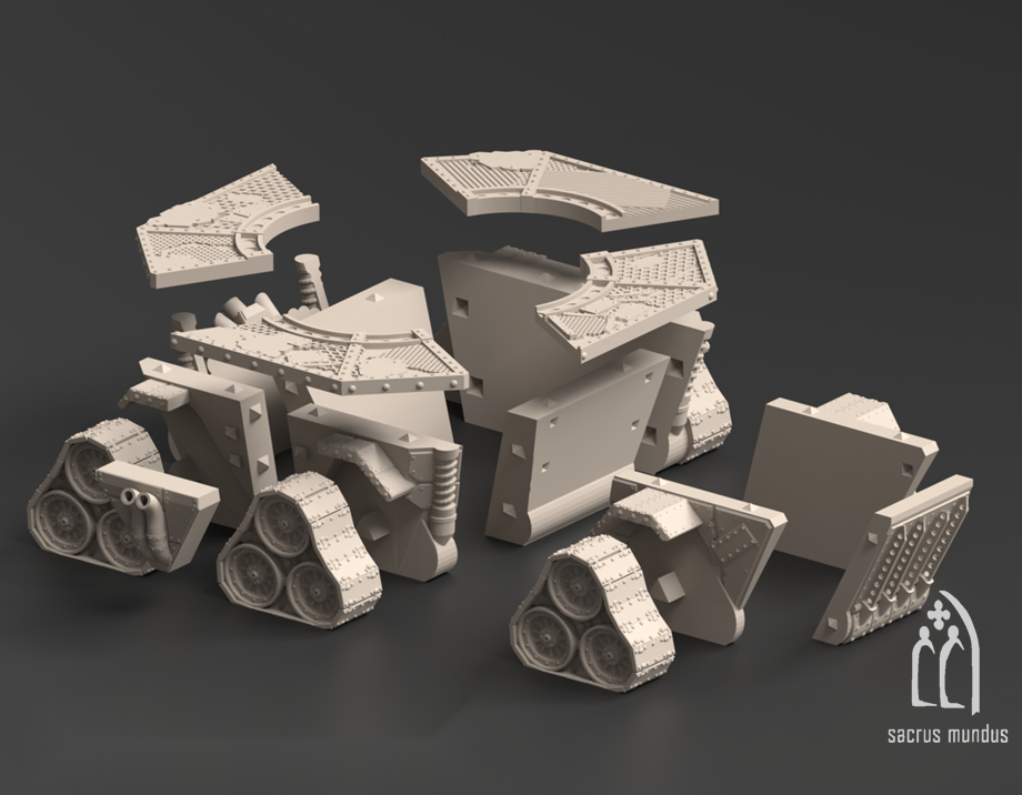 Warpzel-1A, Orc Space Program - Sacrusmundus terrain reference render