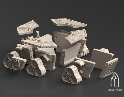 Warpzel-1A, Orc Space Program - Sacrusmundus terrain reference render