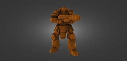 Giant Soldier Marine  5 Poses {By 3DArtGuy}