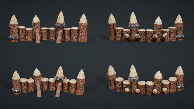 Orc Village Gazebo and Barricades – RFIPRINTS 3D Printed Terrain (28mm) - image 2