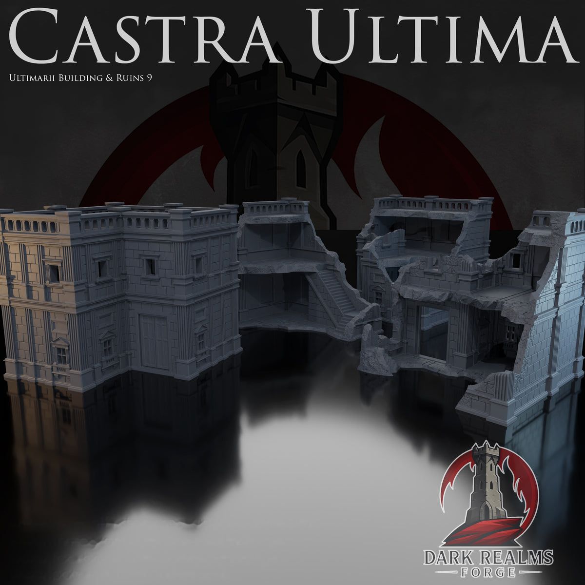Ultimarii Building & Ruins 9 – Castra Ultima – Tabletop Terrain – product image 1