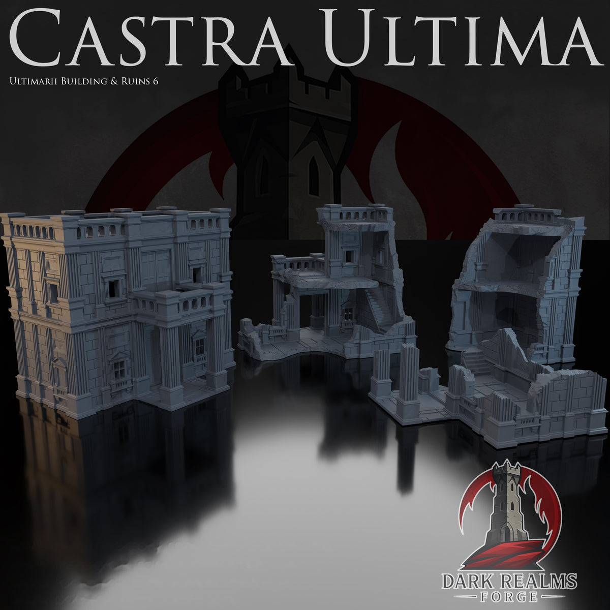 Ultimarii Building & Ruins 6 – Castra Ultima – Tabletop Terrain – product image 1