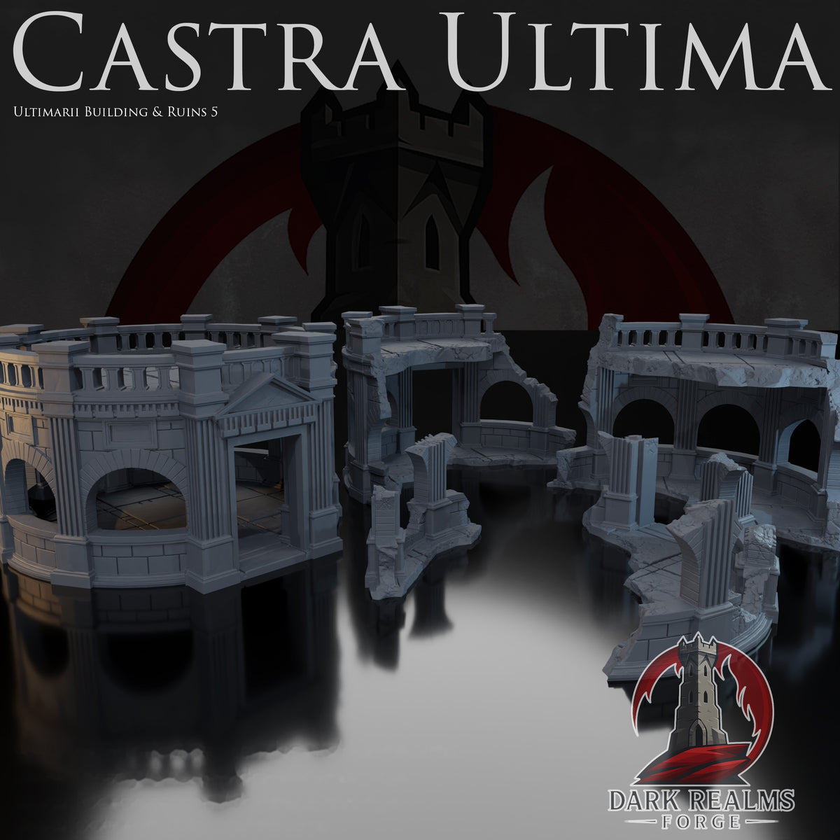 Ultimarii Building & Ruins 5 – Castra Ultima – Tabletop Terrain – product image 1