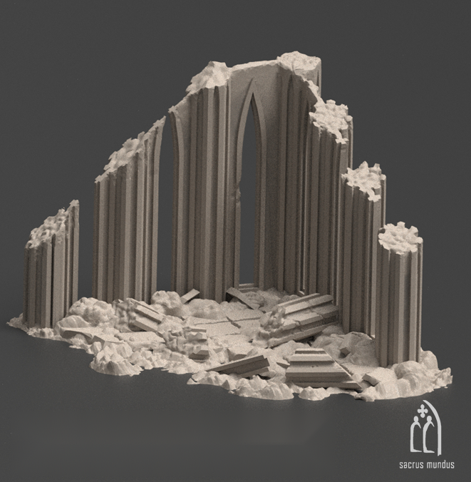 The War Zone - Sacrusmundus terrain reference render
