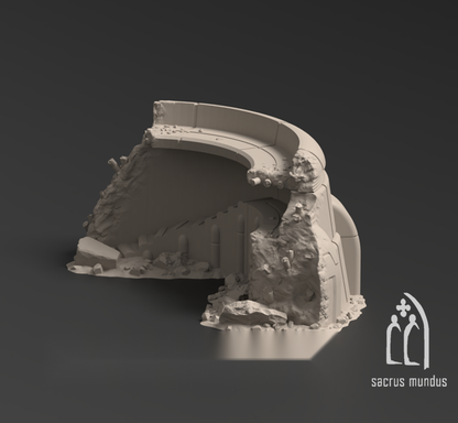 Talussa Prime, Shattered by Conflict - Sacrusmundus terrain reference render
