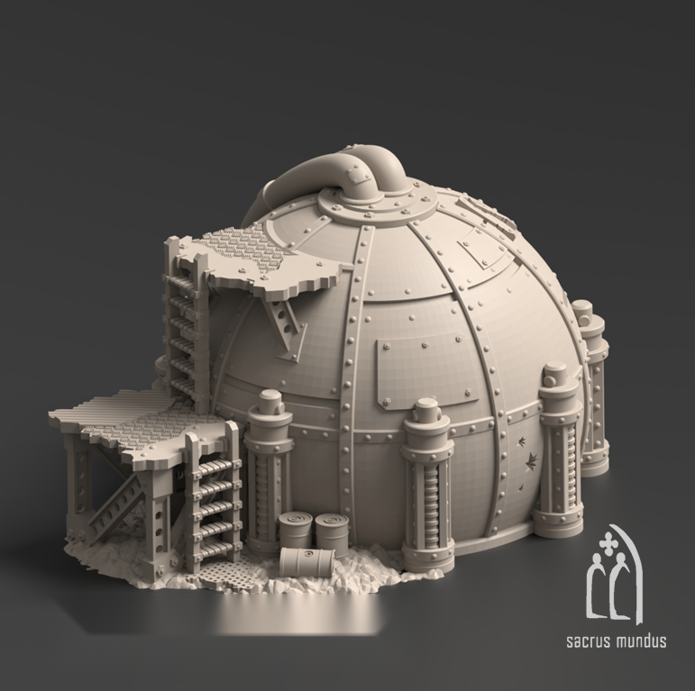 Warpzel-1A, Orc Space Program - Sacrusmundus terrain reference render