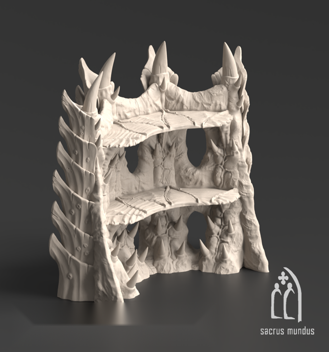 Tulipa, The Assimilated Planet - Sacrusmundus terrain reference render