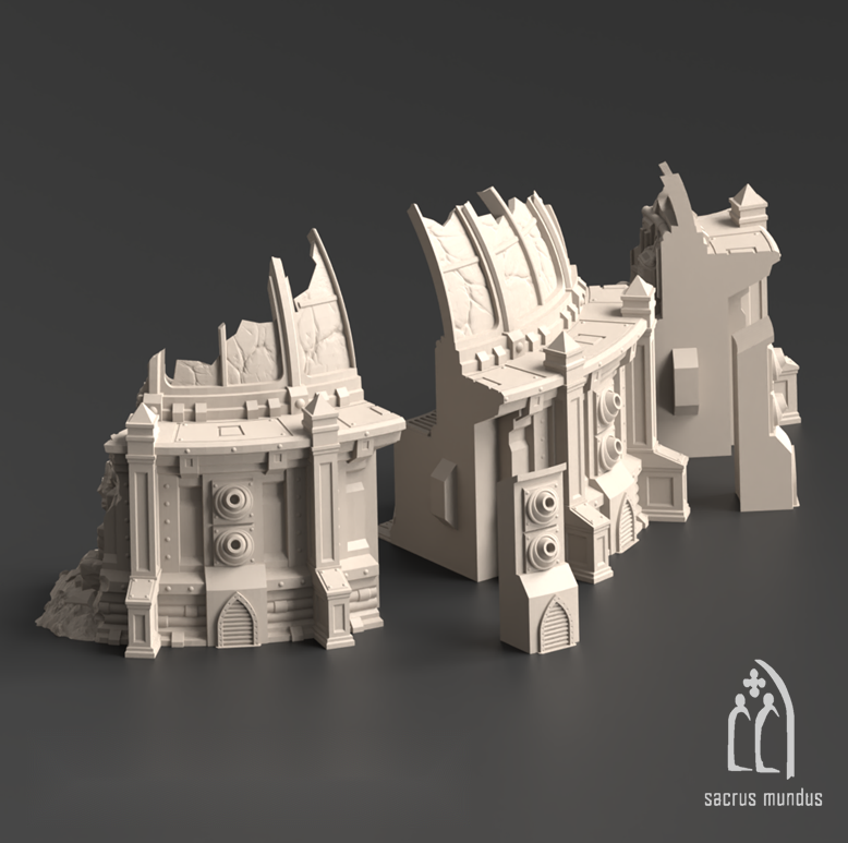 Vigil, The Eternity Domes - Sacrusmundus terrain reference render