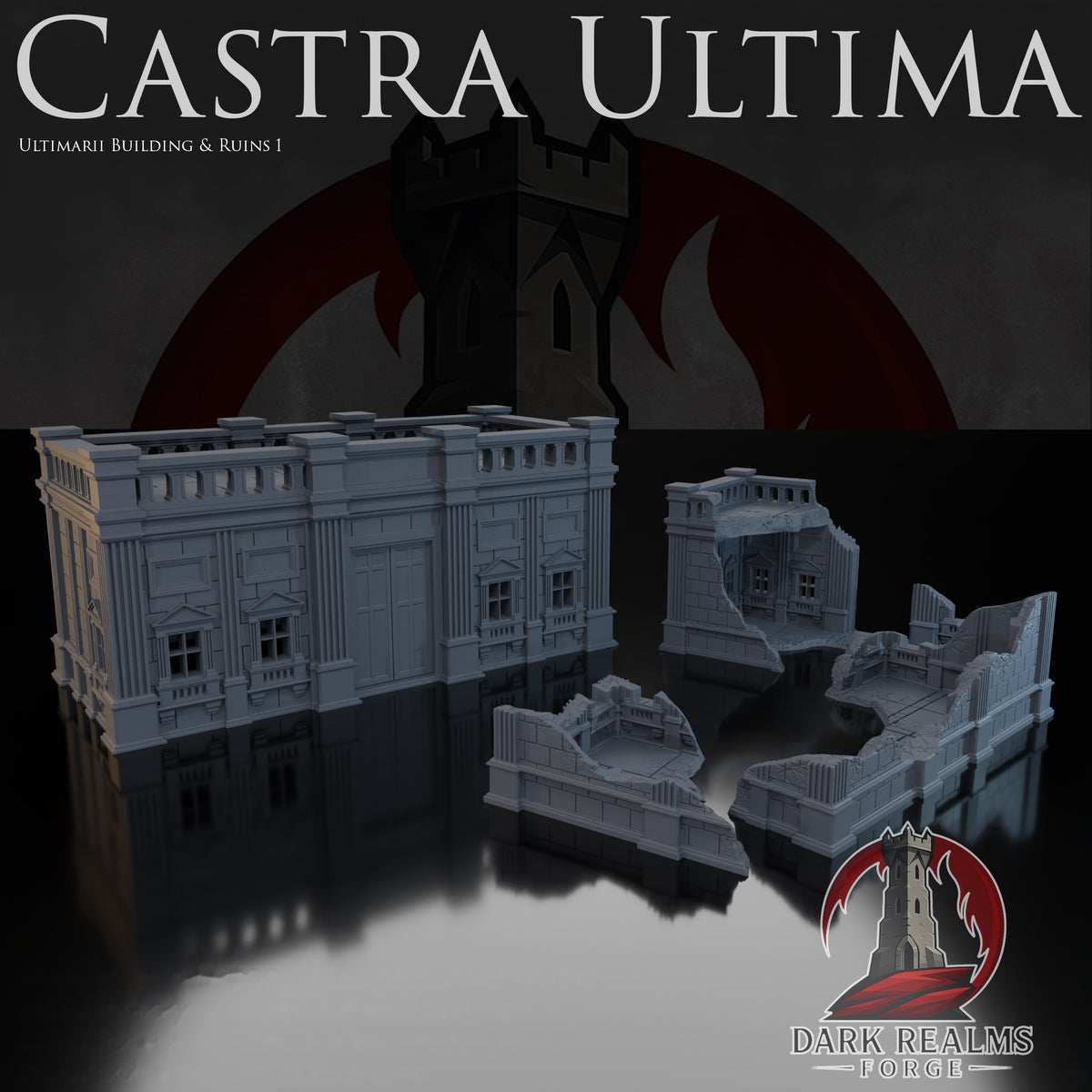Ultimarii Building & Ruins 1 – Castra Ultima – Tabletop Terrain – product image 1