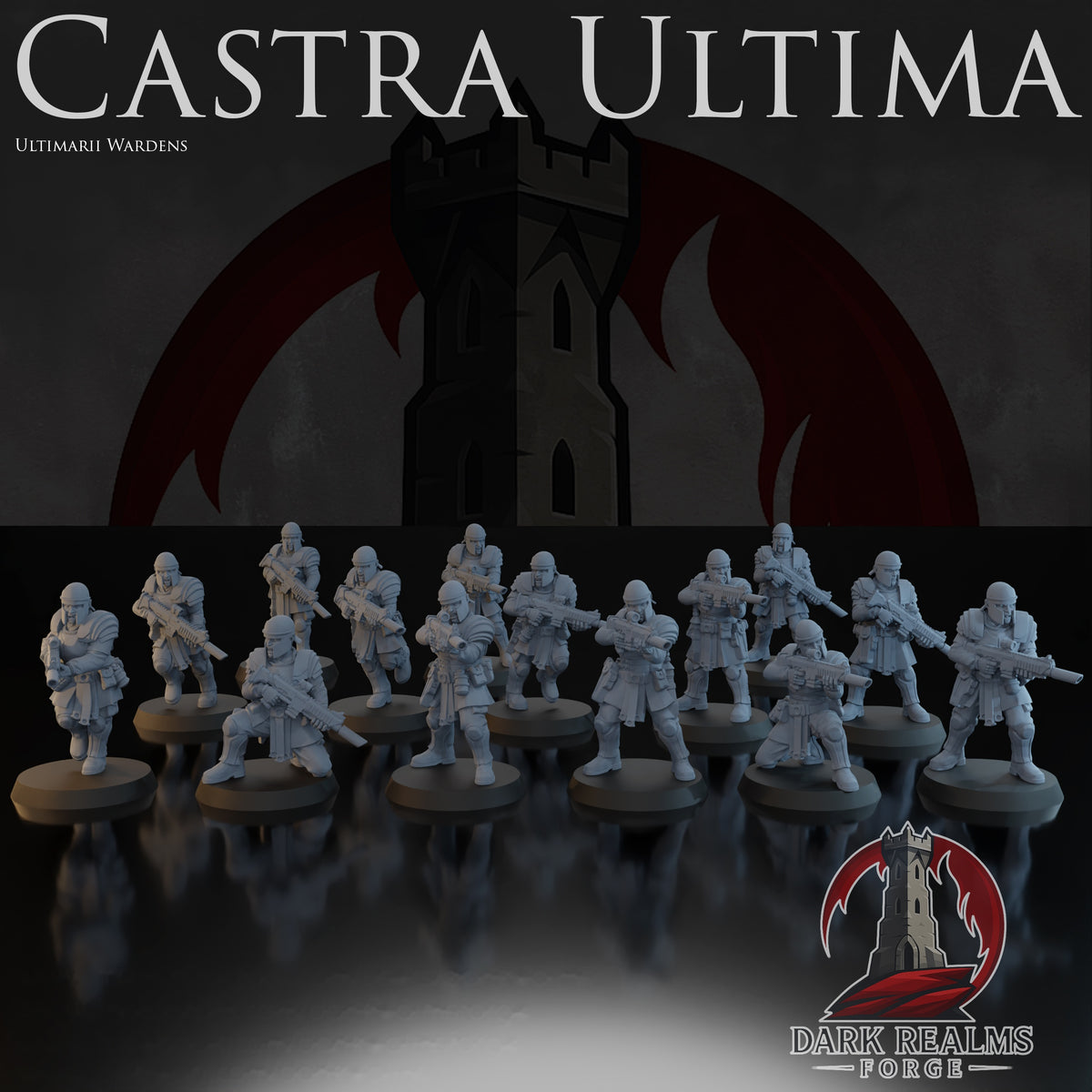 Ultimarii Wardens – Castra Ultima – Tabletop Miniature – product image 1