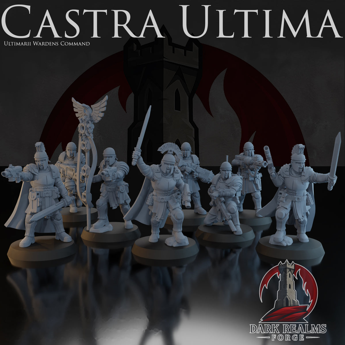 Ultimarii Wardens – Castra Ultima – Tabletop Miniature – product image 2