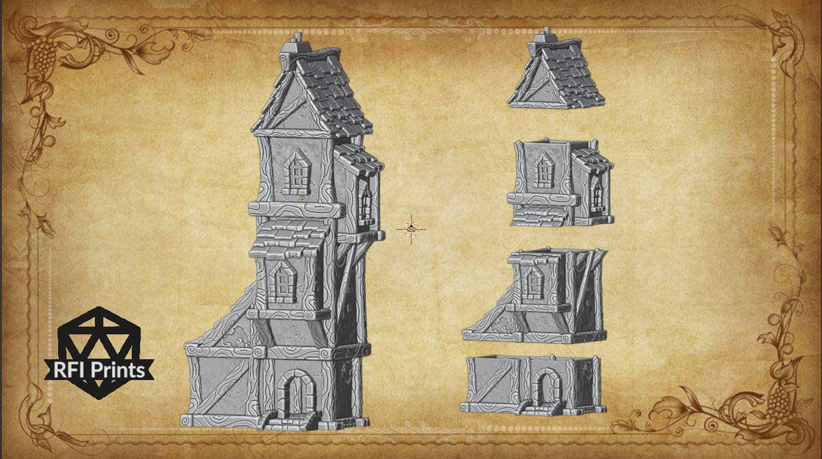Roberts Tower – RFIPRINTS 3D Printed Terrain (28mm) - image 2