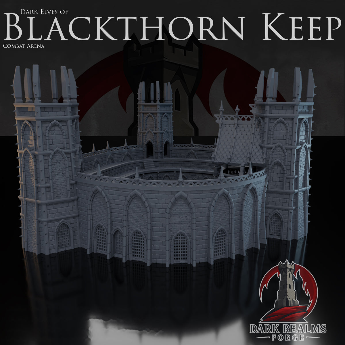Combat Arena – Blackthorn Keep – Tabletop Terrain – product image 1