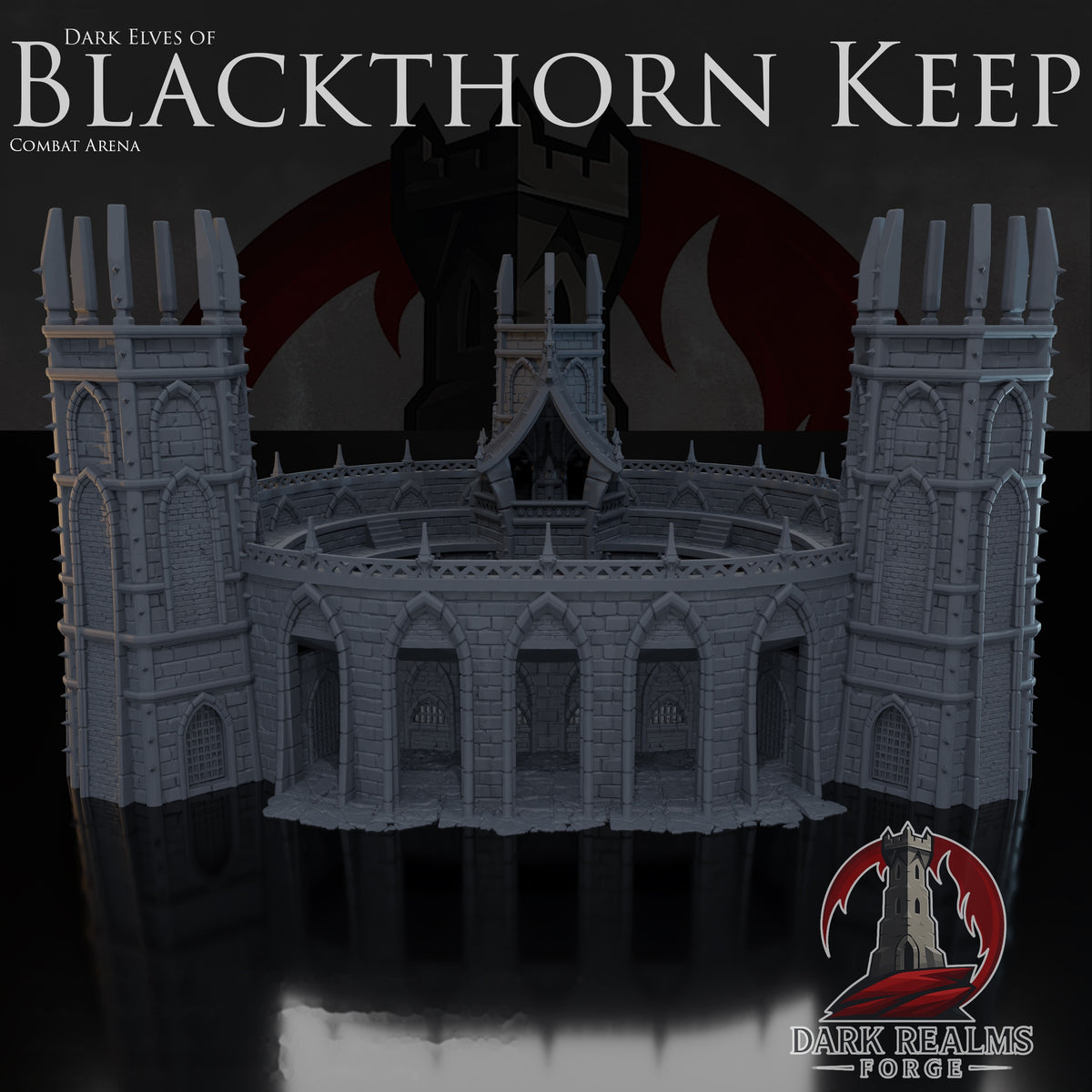 Combat Arena – Blackthorn Keep – Tabletop Terrain – product image 2