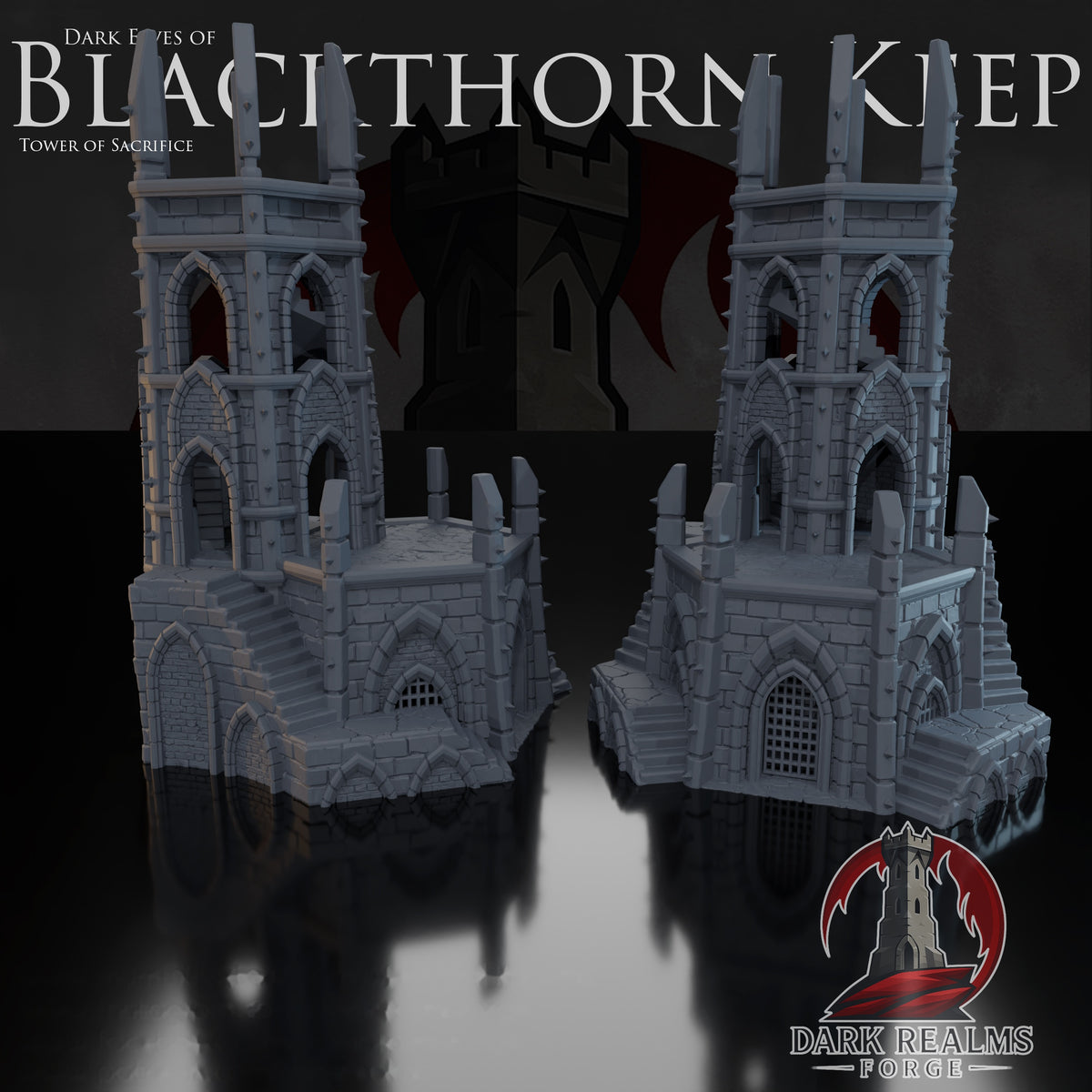 Tower of Sacrifice – Blackthorn Keep – Tabletop Terrain – product image 1