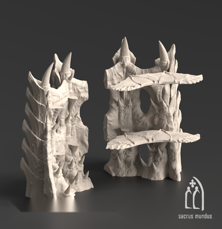 Tulipa, The Assimilated Planet - Sacrusmundus terrain reference render