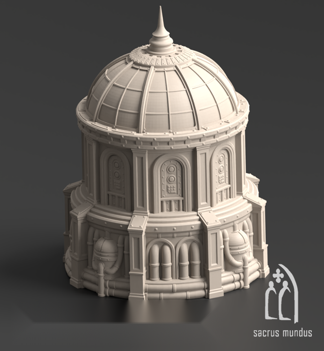 Vigil, The Eternity Domes - Sacrusmundus terrain reference render