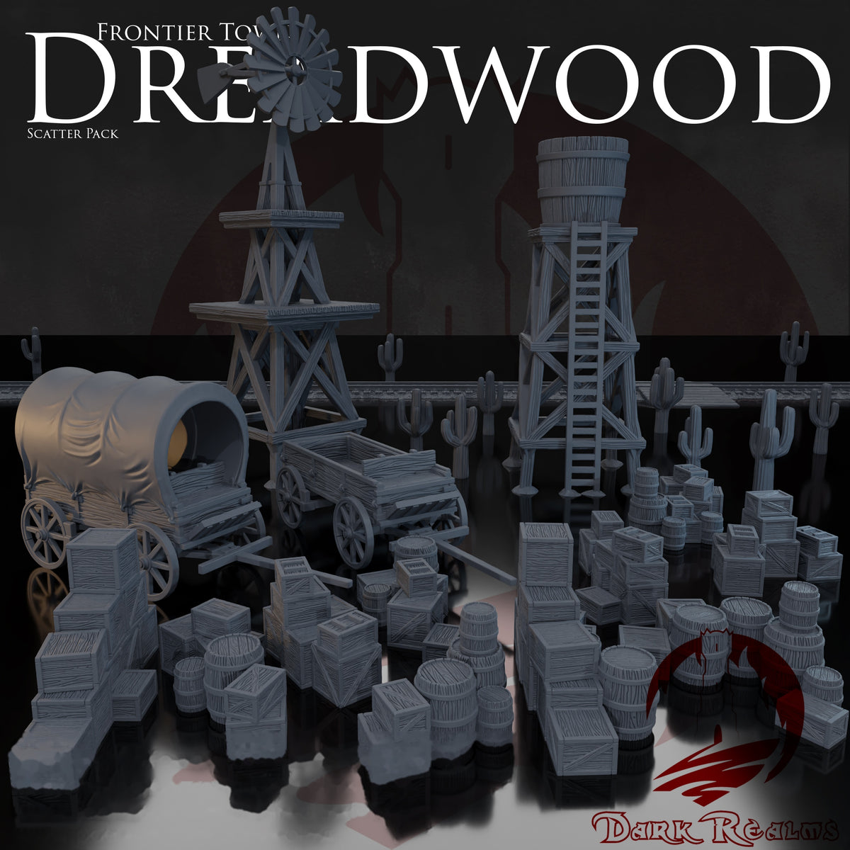 Dreadwood Scatter – Frontier Town – Tabletop Terrain – product image 1