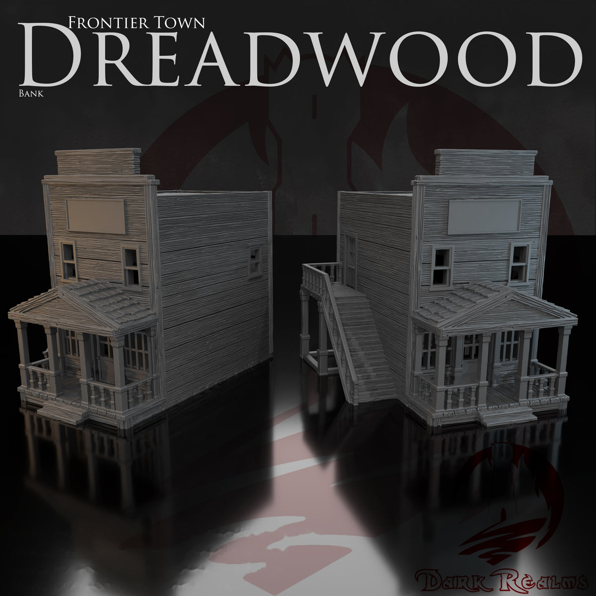 Dreadwood Bank – Frontier Town – Tabletop Terrain – product image 1