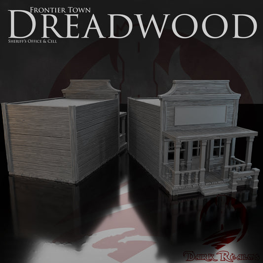 Dreadwood Sheriff's Office – Frontier Town – Tabletop Terrain – product image 1
