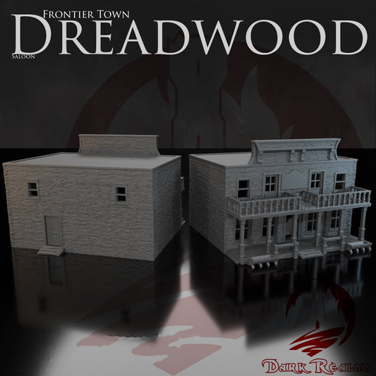 Dreadwood Saloon – Frontier Town – Tabletop Terrain – product image 1