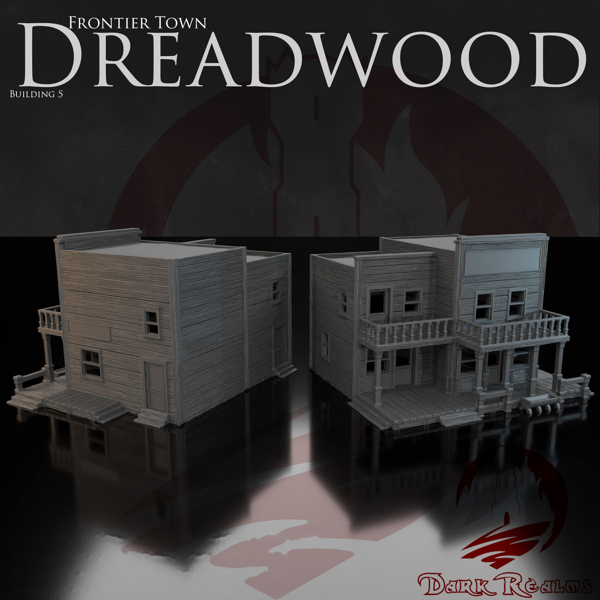Dreadwood Building 5 – Frontier Town – Tabletop Terrain – product image 1