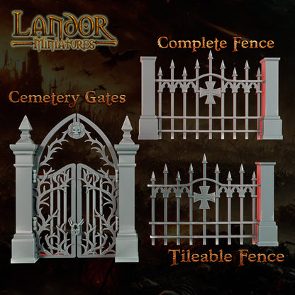 Imperial Cemetery – Landor Miniatures 3D Printed Miniature (32mm) - image 2