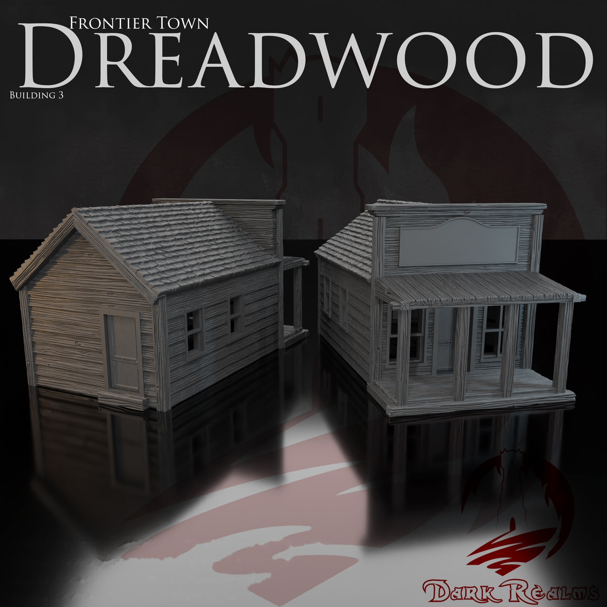Dreadwood Building 3 – Frontier Town – Tabletop Terrain – product image 1