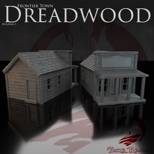 Dreadwood Building 3 – Frontier Town – Tabletop Terrain – product image 1