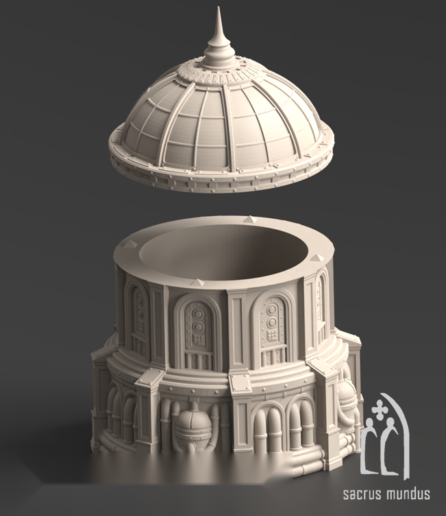 Vigil, The Eternity Domes - Sacrusmundus terrain reference render