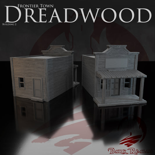 Dreadwood Building 2 – Frontier Town – Tabletop Terrain – product image 1