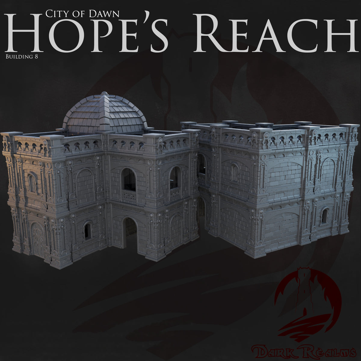 Hope's Reach Building 8 – City of Dawn – Tabletop Terrain – product image 1