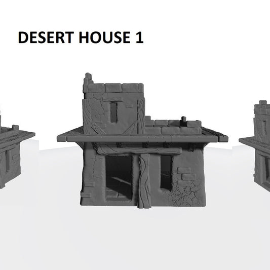 Desert House – RFIPRINTS 3D Printed Terrain (28mm) - image 1