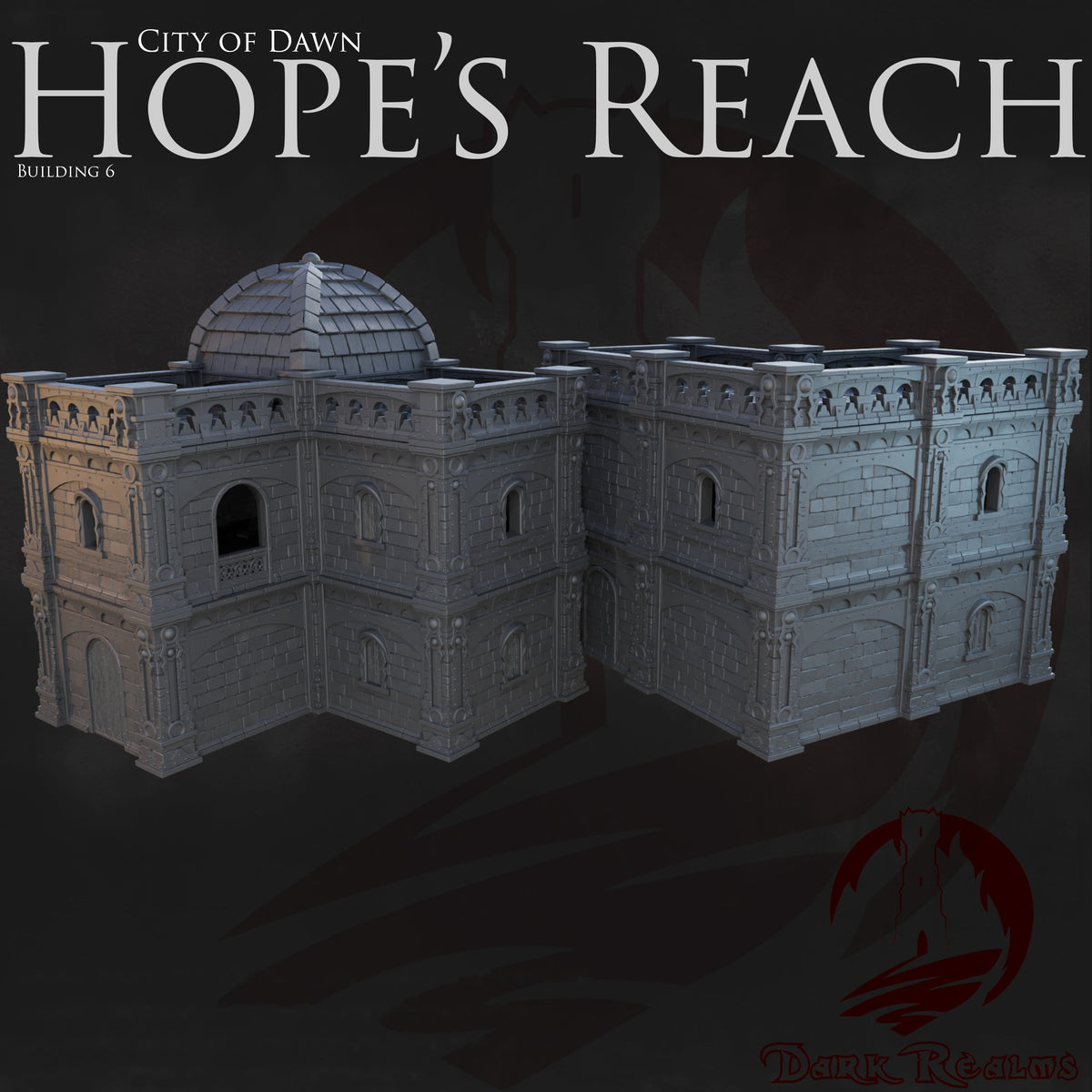 Hope's Reach Building 6 – City of Dawn – Tabletop Terrain – product image 1