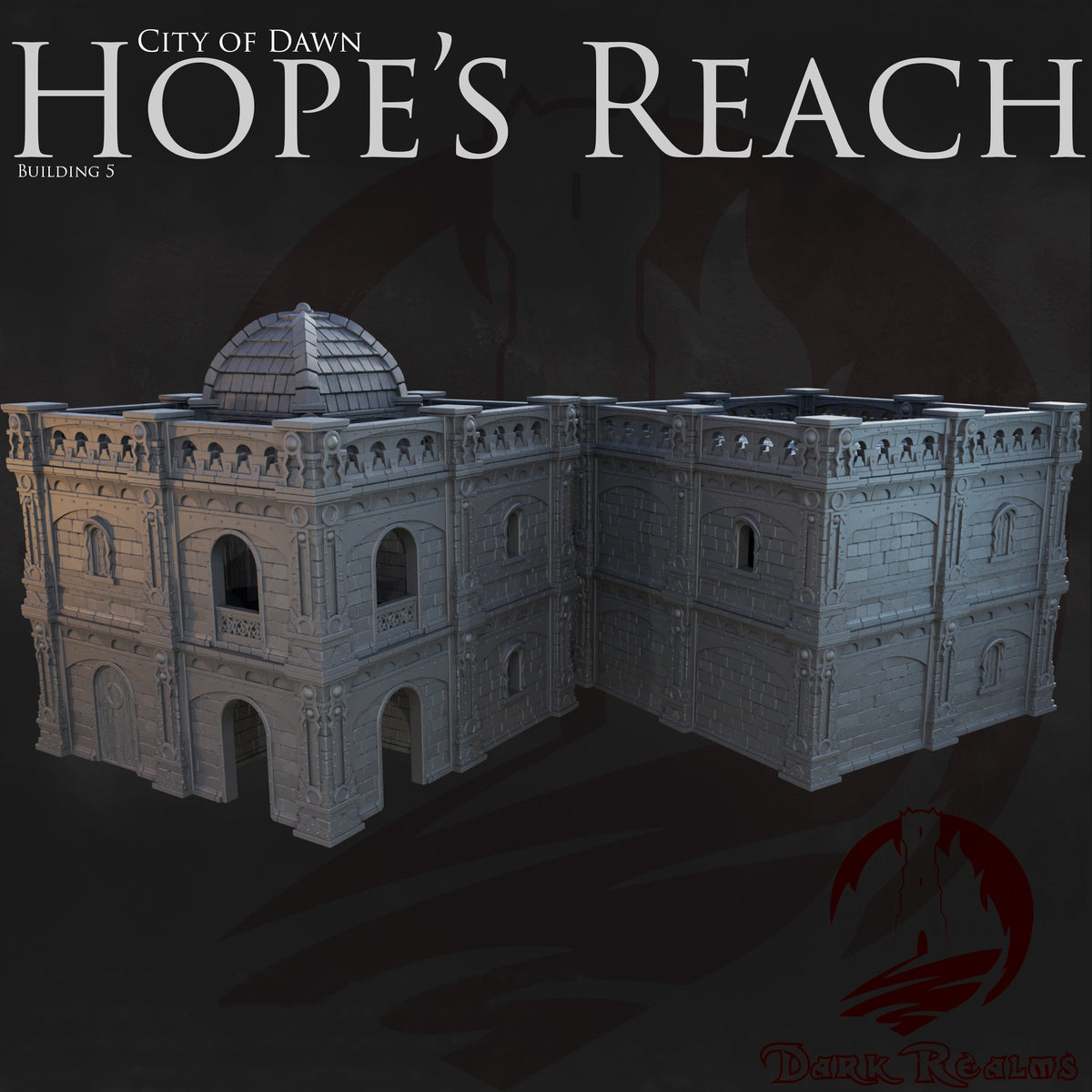 Hope's Reach Building 5 – City of Dawn – Tabletop Terrain – product image 1