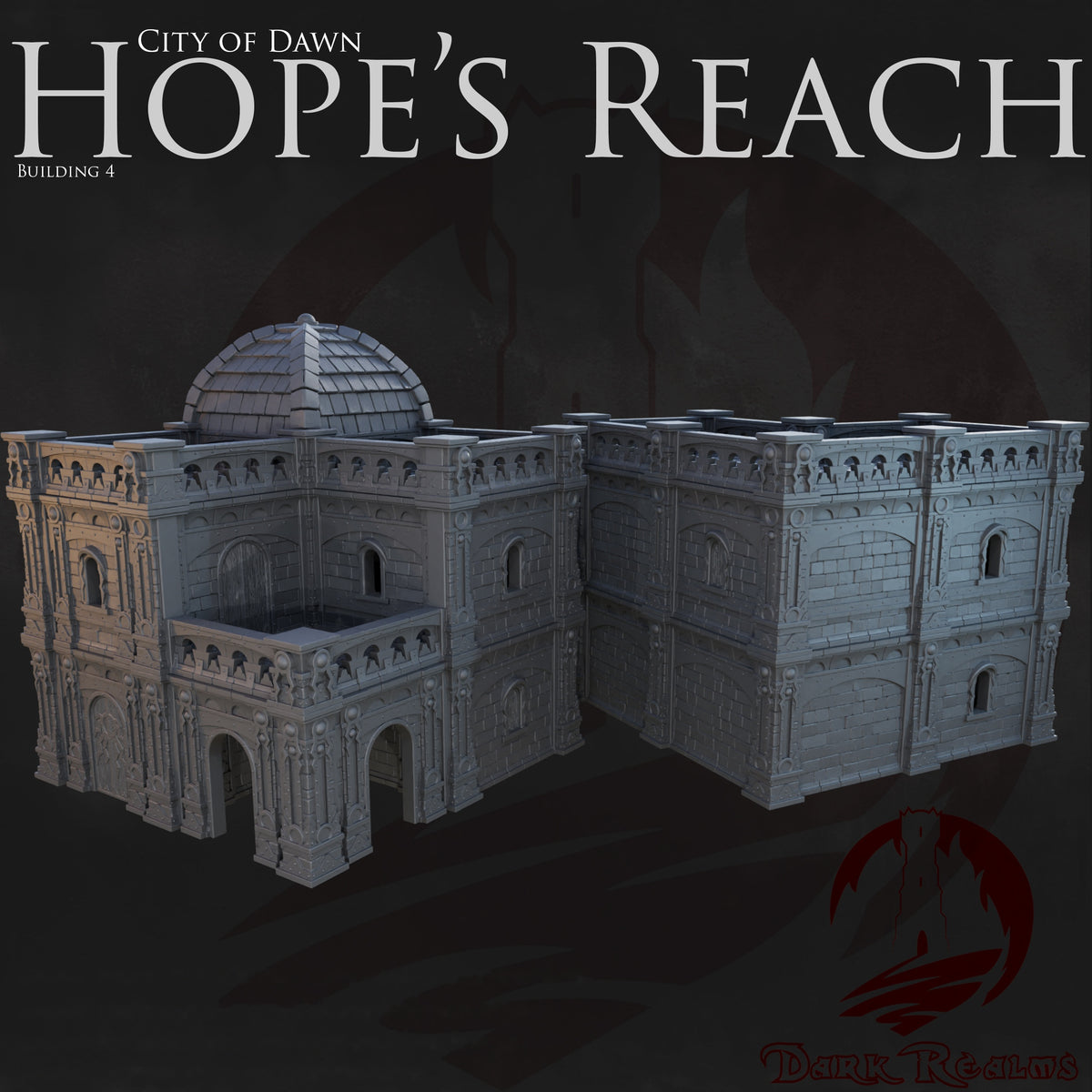 Hope's Reach Building 4 – City of Dawn – Tabletop Terrain – product image 1