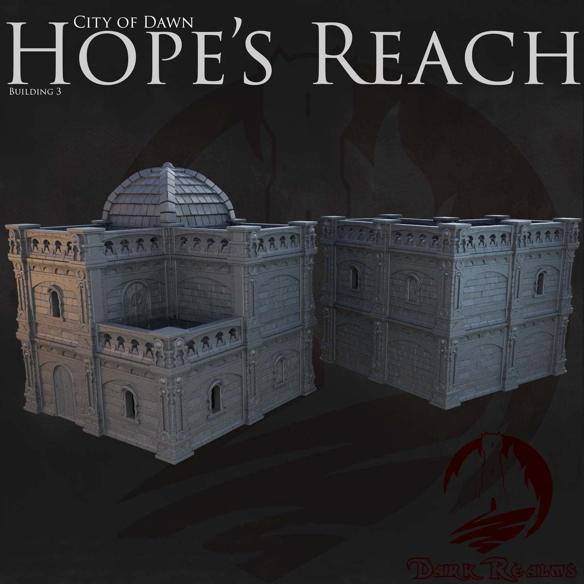 Hope's Reach Building 3 – City of Dawn – Tabletop Terrain – product image 1