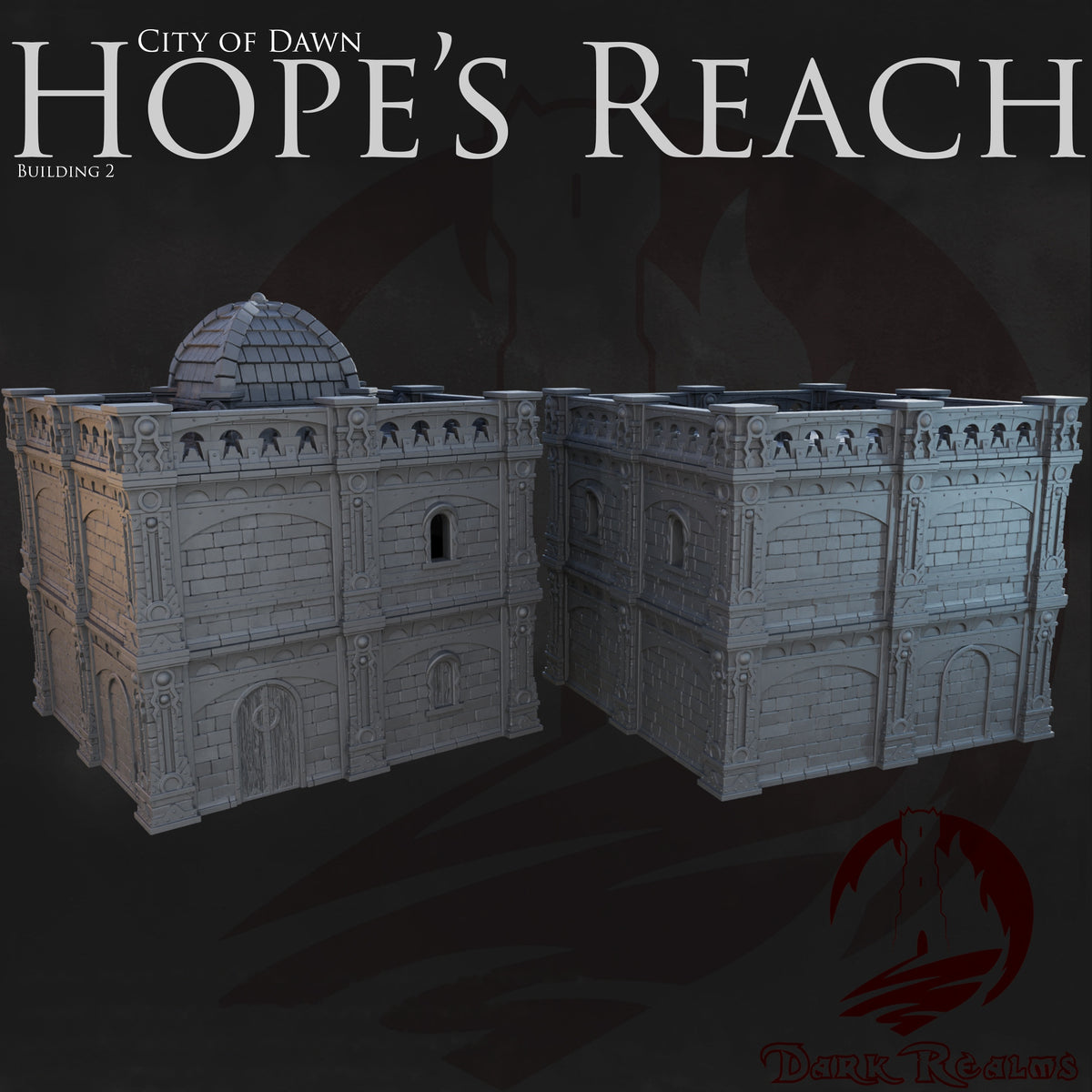 Hope's Reach Building 2 – City of Dawn – Tabletop Terrain – product image 1