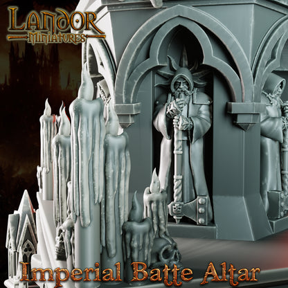 Imperial Battle Altar – Landor Miniatures 3D Printed Miniature (32mm) - image 5