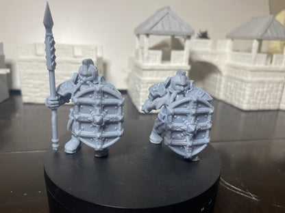 Dwarf Pack – RFIPRINTS 3D Printed Miniature (32mm) - image 9