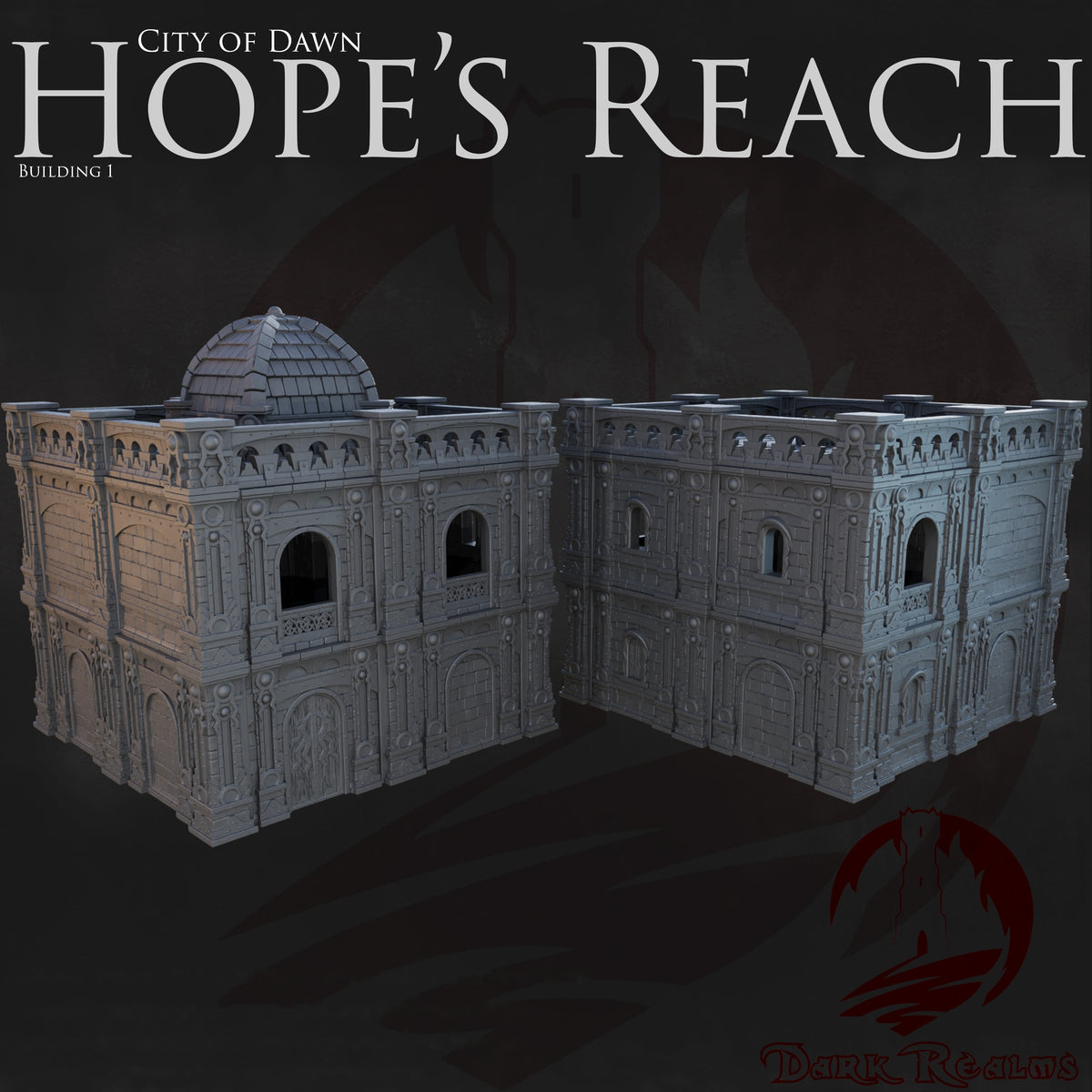 Hope's Reach Building 1 – City of Dawn – Tabletop Terrain – product image 1