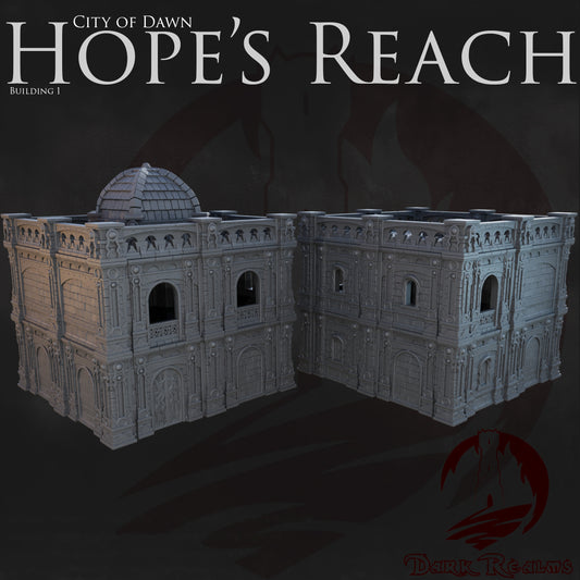Hope's Reach Building 1 – City of Dawn – Tabletop Terrain – product image 1