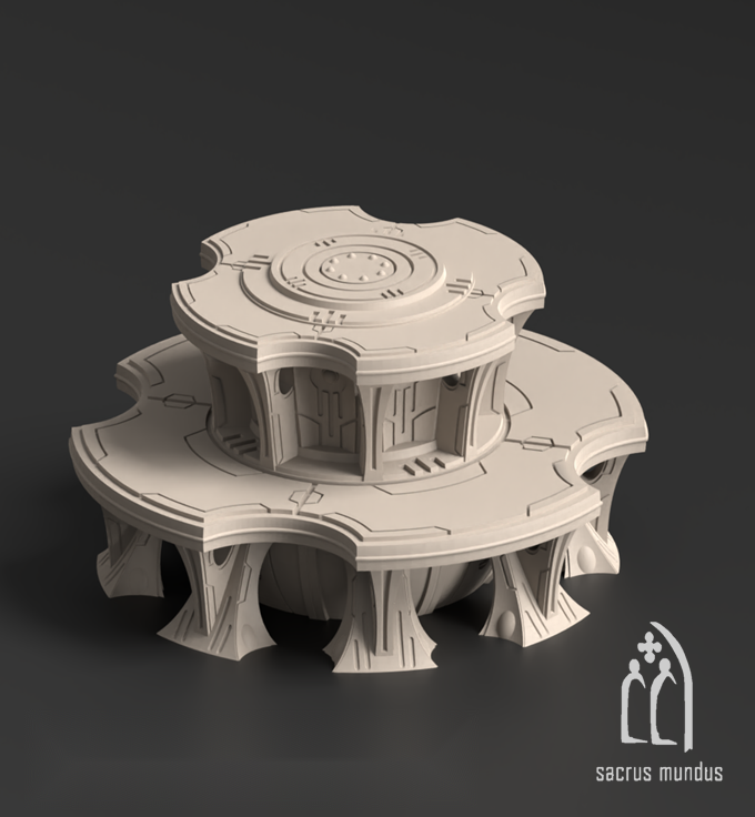 Ivdyris, Astral Gateway - Sacrusmundus terrain reference render