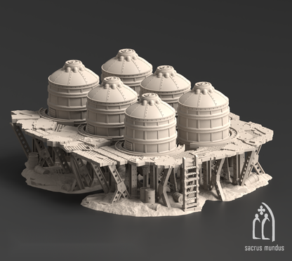 Warpzel-1A, Orc Fungus Farm - Sacrusmundus terrain reference render