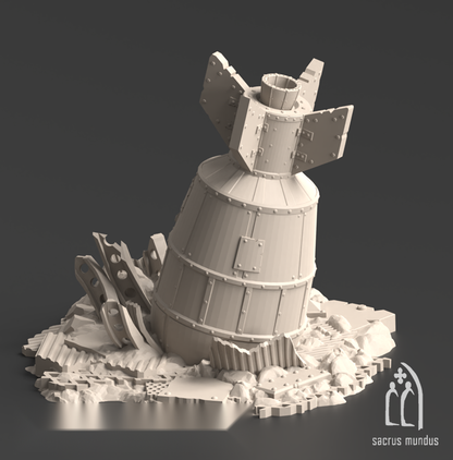 Warpzel-1A, No Git's Land Gulch - Sacrusmundus terrain reference render