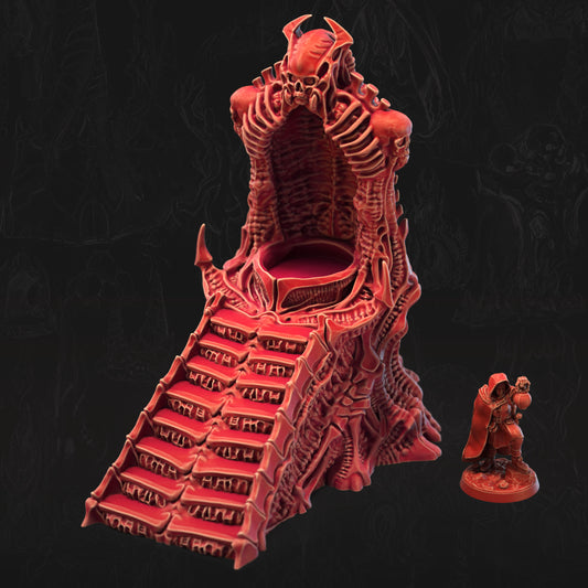 Boneshaped Well Bone Dominion 3D printed tabletop terrain by 3DHexes