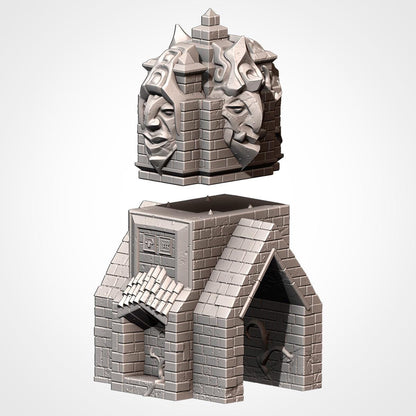 City in the Jungle – Ancient Ruins Terrain Set