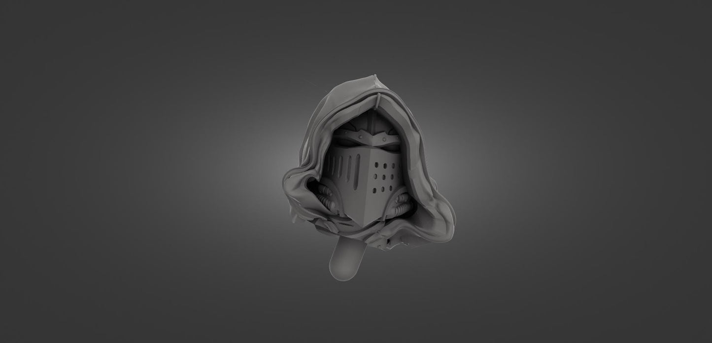 NEW! Grim Champion 4 Poses Available- 32mm 50mm 100mm 150mm  {By 3DArtguy} Free Little Helper with 2 Minis