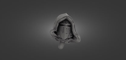 NEW! Grim Champion 4 Poses Available- 32mm 50mm 100mm 150mm  {By 3DArtguy} Free Little Helper with 2 Minis