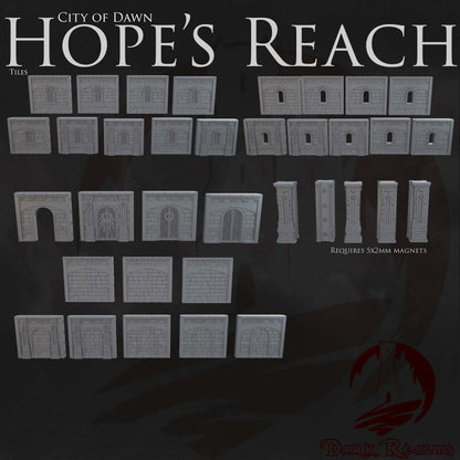 Hope's Reach Ruins & Tiles – City of Dawn – Tabletop Terrain – product image 4